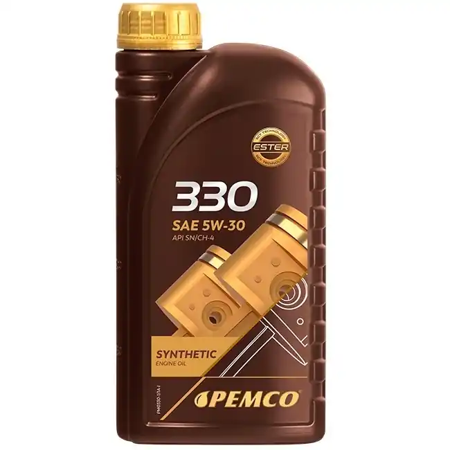 Nejlepší Cena Motorový olej Pemco 330 SAE 5W-30 synthetic (1 litr)