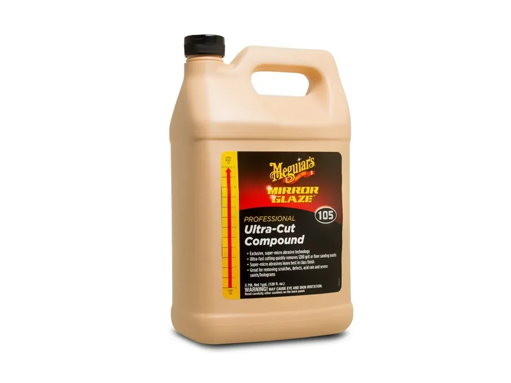 Meguiar‘s Ultra-Cut Compound - nejoblíbenější profesionální korekční a lešticí pasta s technologií super-mikroabraziv, 3,78 l Akce