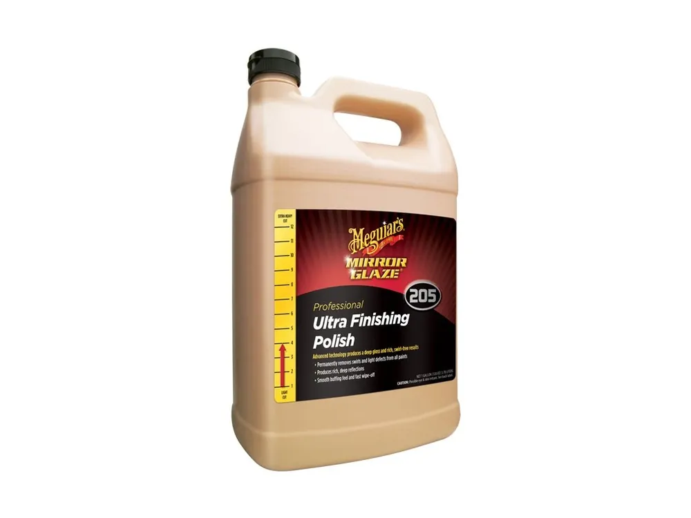 Sezónní Sleva Meguiar‘s Ultra Finishing Polish - nejoblíbenější profesionální finišovací leštěnka pro maximální lesk, s nízkým obsahem super-mikroabraziv, 3,78 l