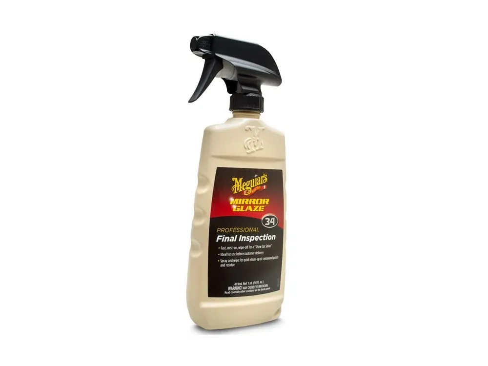 Meguiar‘s Final Inspection - přípravek pro údržbu laku a lubrikaci při práci s clayem, 473 ml Jen Po Omezenou Doba