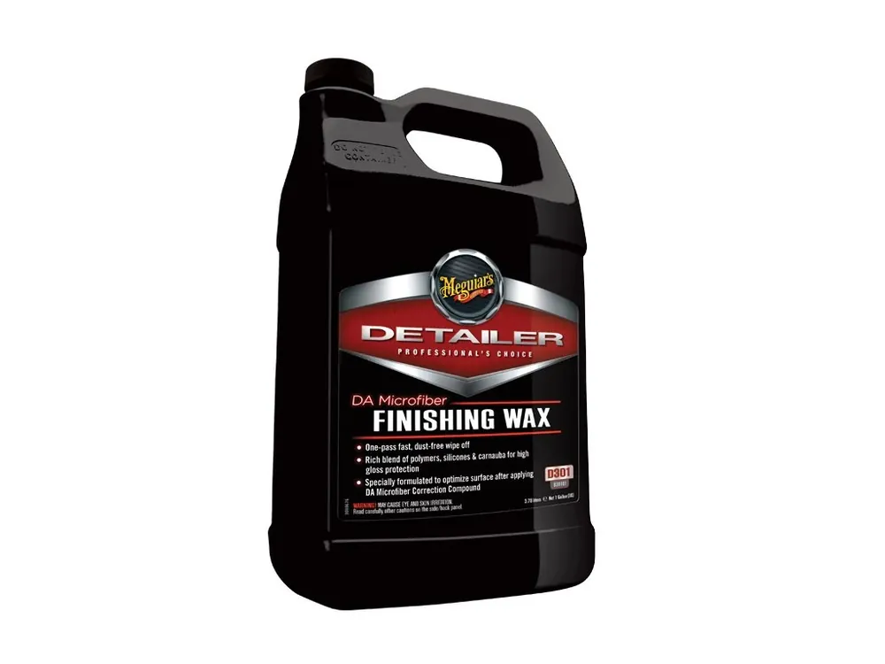 Bezpečná Platba Meguiar‘s DA Microfiber Finishing Wax - finišovací leštěnka s polymerovým voskem, 3,78 l