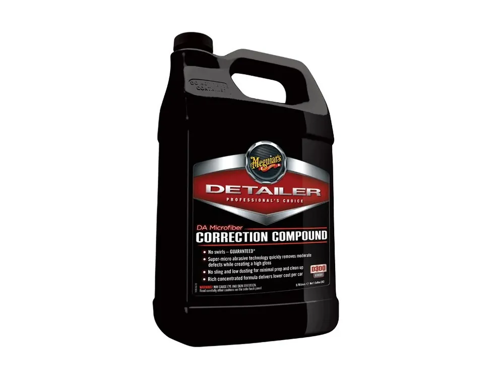 Časově Omezené Meguiar‘s DA Microfiber Correction Compound - korekční leštěnka pro použití s mikrovláknovými kotouči, 3,78 l