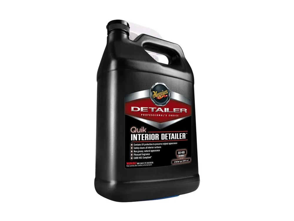 Nejlepší Cena Meguiar‘s Quik Interior Detailer - profesionální čistič a ochrana netextilních interiérových povrchů, 3,78 l