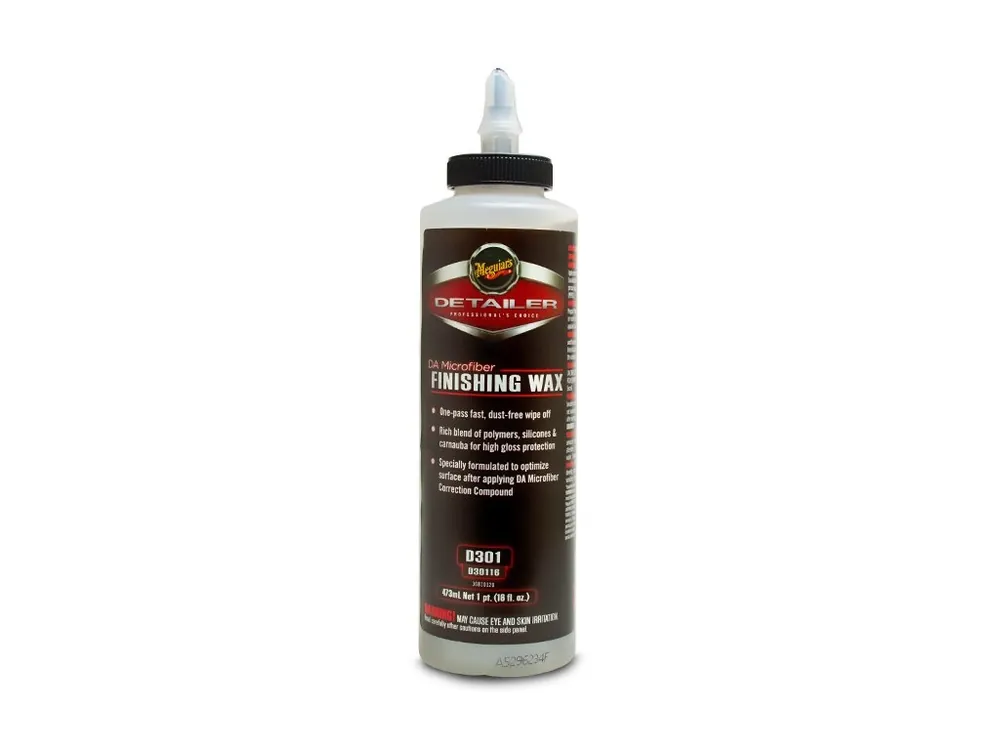 Meguiar‘s DA Microfiber Finishing Wax - finišovací leštěnka s polymerovým voskem, 473 ml Akce