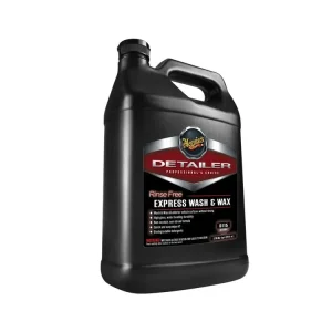 Meguiar‘s Rinse Free Express Wash & Wax, 3,78 l - profesionální přípravek pro mytí bez vody, s voskem na bázi syntetických polymerů Jen Po Omezenou Doba