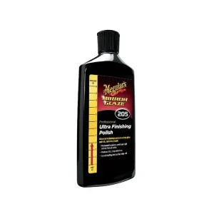 Meguiar‘s Ultra Finishing Polish - nejoblíbenější profesionální finišovací leštěnka pro maximální lesk, s nízkým obsahem super-mikroabraziv, 237 ml Autentický
