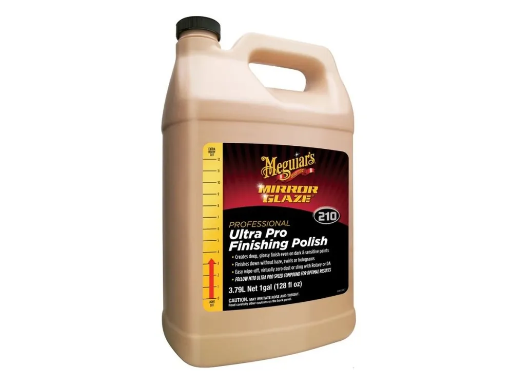 Meguiar‘s Ultra Pro Finishing Polish - špičková profesionální finišovací leštěnka pro maximální lesk, s nízkým obsahem super-mikroabraziv, 3,79 l Hit Sezóny