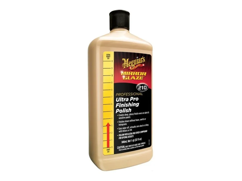 Rychlé Dodání Meguiar‘s Ultra Pro Finishing Polish - špičková profesionální finišovací leštěnka pro maximální lesk, s nízkým obsahem super-mikroabraziv, 946 ml