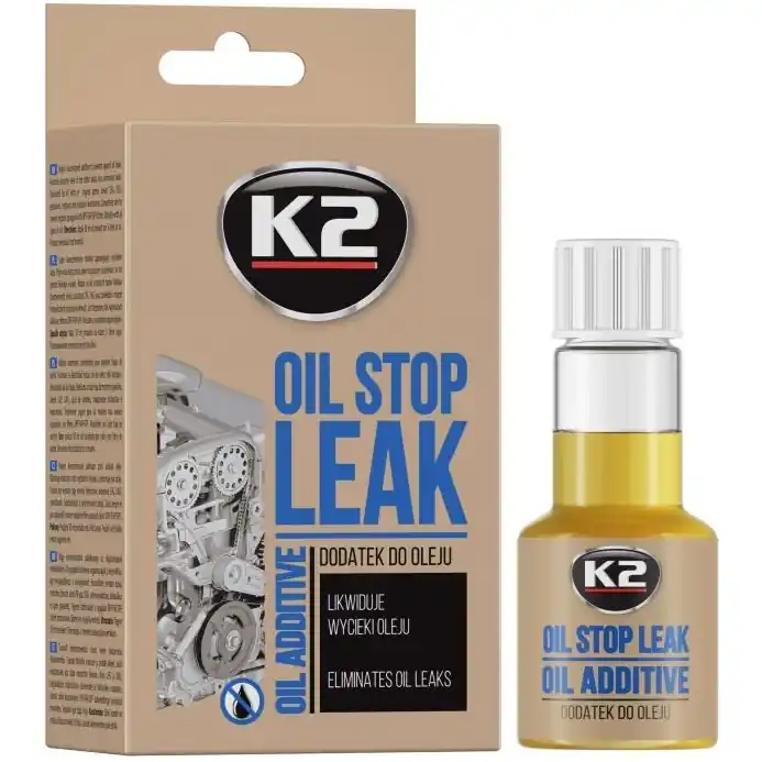 Přípravek proti úniku oleje K2 OIL STOP LEAK, 50 ml Cenový Hit