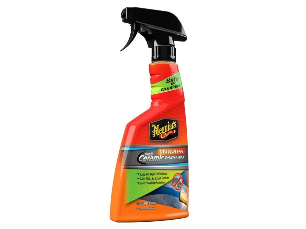 Nová Kolekce Meguiar‘s Hybrid Ceramic Waterless Wash & Wax - bezoplachové mytí s hybridní keramickou ochranou, 710 ml