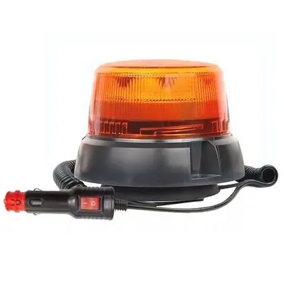 LED magnetický maják 12/24V, 8 LED, oranžový, E9 TT Technology Novinka