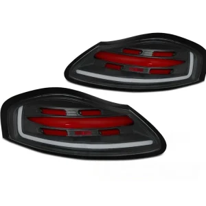 Expresní Doručení Zadní světla PORSCHE BOXSTER 986 96-04 černé/červené LED BAR SEQ