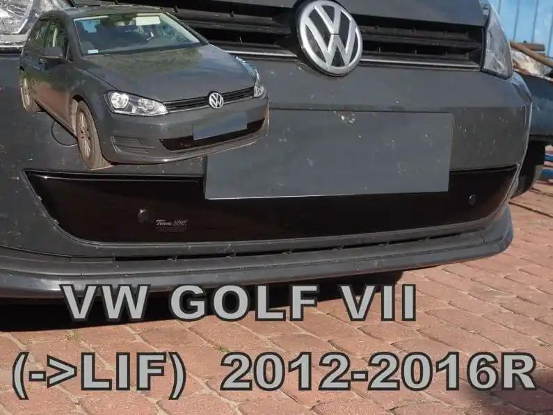 Zlevněný Zimní clona masky chladiče Volkswagen Golf VII (2012 - 2016) do nárazníku - spodní - Heko