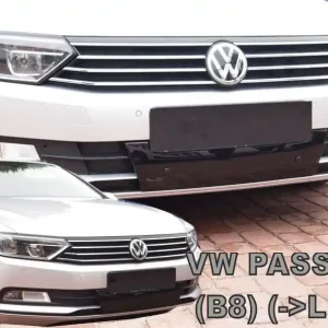 Nová Kolekce Zimní clona masky chladiče Volkswagen Passat B8 Sedan (2014 - 2019) do nárazníku - spodní - Heko