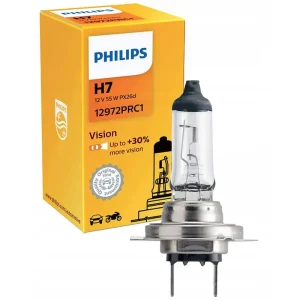 Žárovka H7 Philips Premium + 30% světla (1 ks) Akční Nabídka