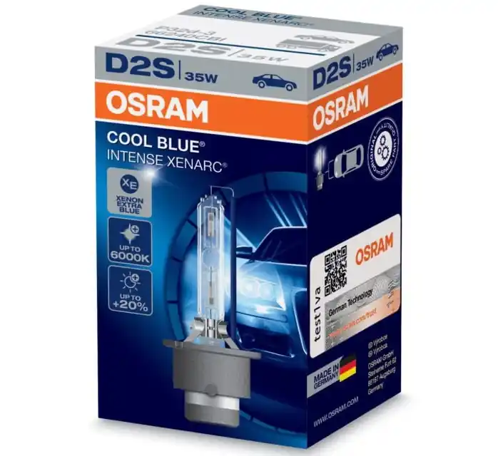 Xenonová výbojka D2S OSRAM Cool Blue Intense 6000K - 66240CBI Aktuální