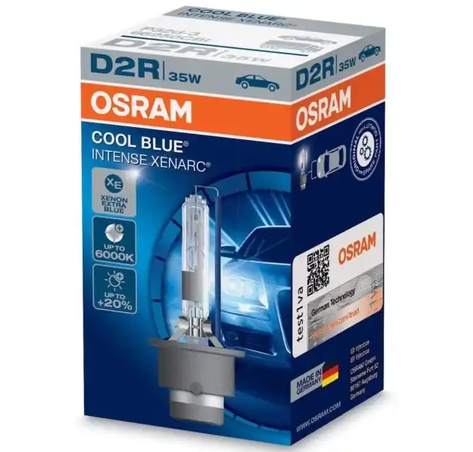 Vrácení Zdarma Xenonová výbojka D2R OSRAM COOL BLUE INTENSE 6000K - 66250CBI