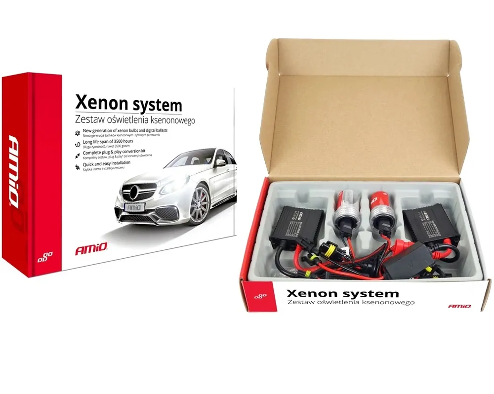 Sezónní Sleva Xenon HB5 (9007) 6000K 35W - přestavbová slim sada - Amio