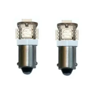 Parkovací diodové žárovky BA9S - 5 SMD LED - bílé (2 ks) - Jacky Auto Sport Aktuální