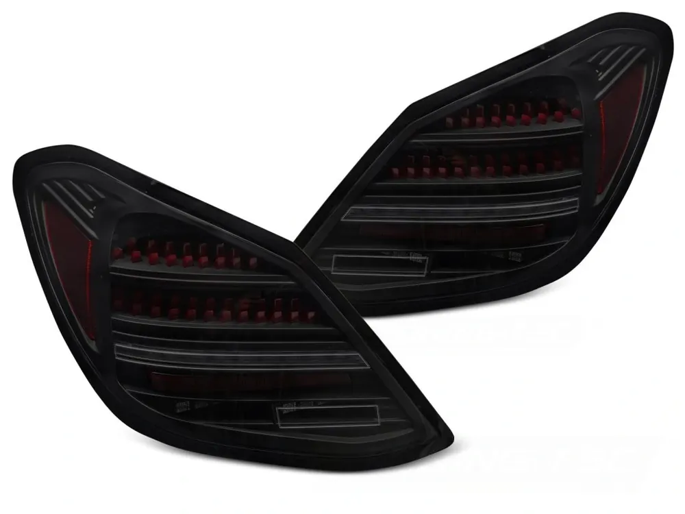 Zadní světla MERCEDES C-CLASS W205 14-21 kouřově-červená LED SEQ Vrácení Zdarma