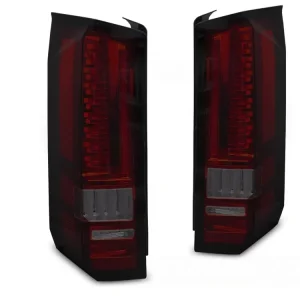 Omezená Nabídka Zadní světla VW CRAFTER 17- červená/kouřová LED SEQ