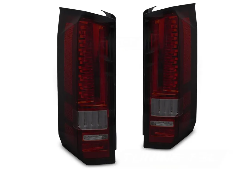 Omezená Nabídka Zadní světla VW CRAFTER 17- červená/kouřová LED SEQ