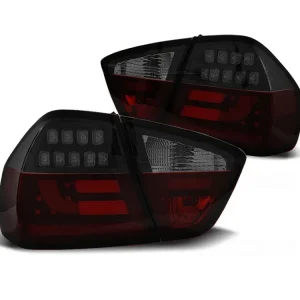 Hit Sezóny Zadní světla BMW E90 sedan 03/05-08/08 červená/kouřová/černá LED