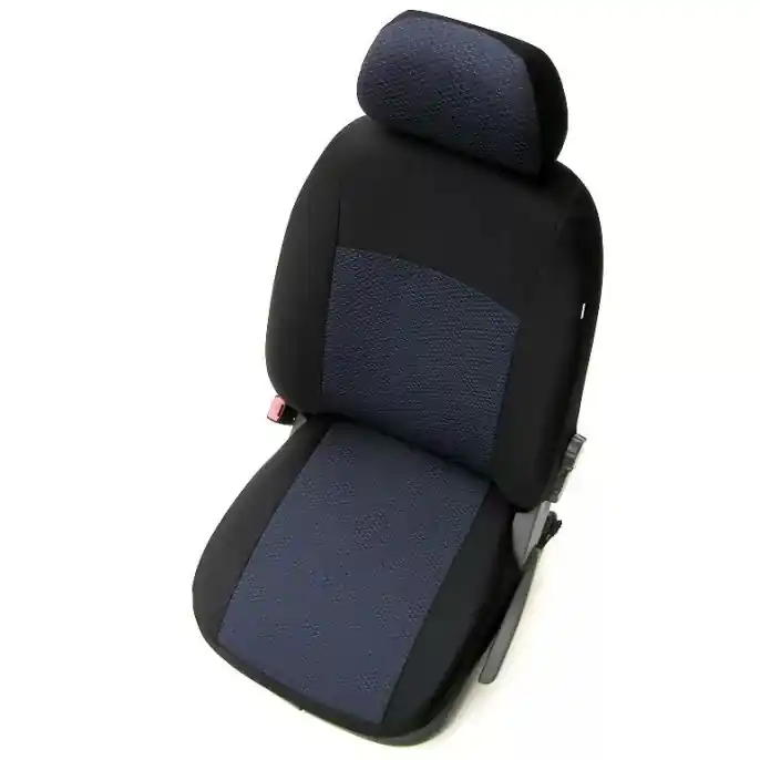 Autopotahy Fiat Stilo (2001 - 2007) pro 5 míst - Exclusive Quality - černo / modré Nejlepší Volba