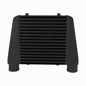 Intercooler 280x280x76mm FMIC.EU Up Inlet / Outlet černá Sezónní Sleva