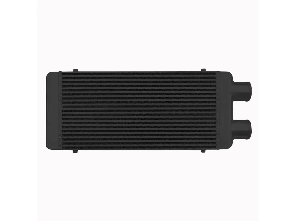 Značkový Intercooler 600x300x100mm jednostranný černá FMIC.EU