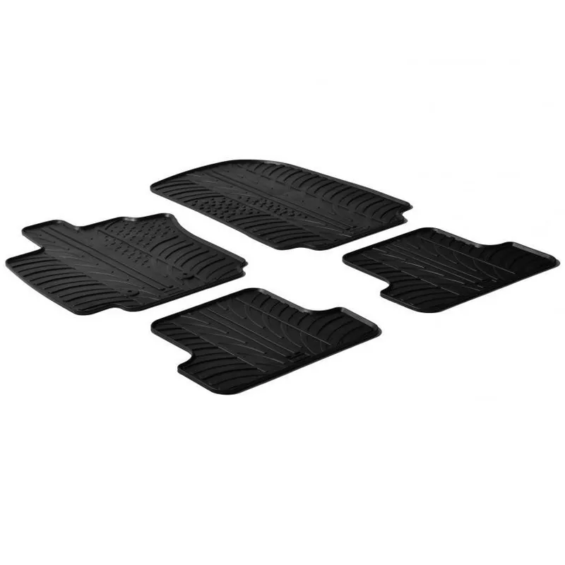 Gumové autokoberce Renault Clio III Clio III Collection (2005 - 2014) - Gledring Must-Have