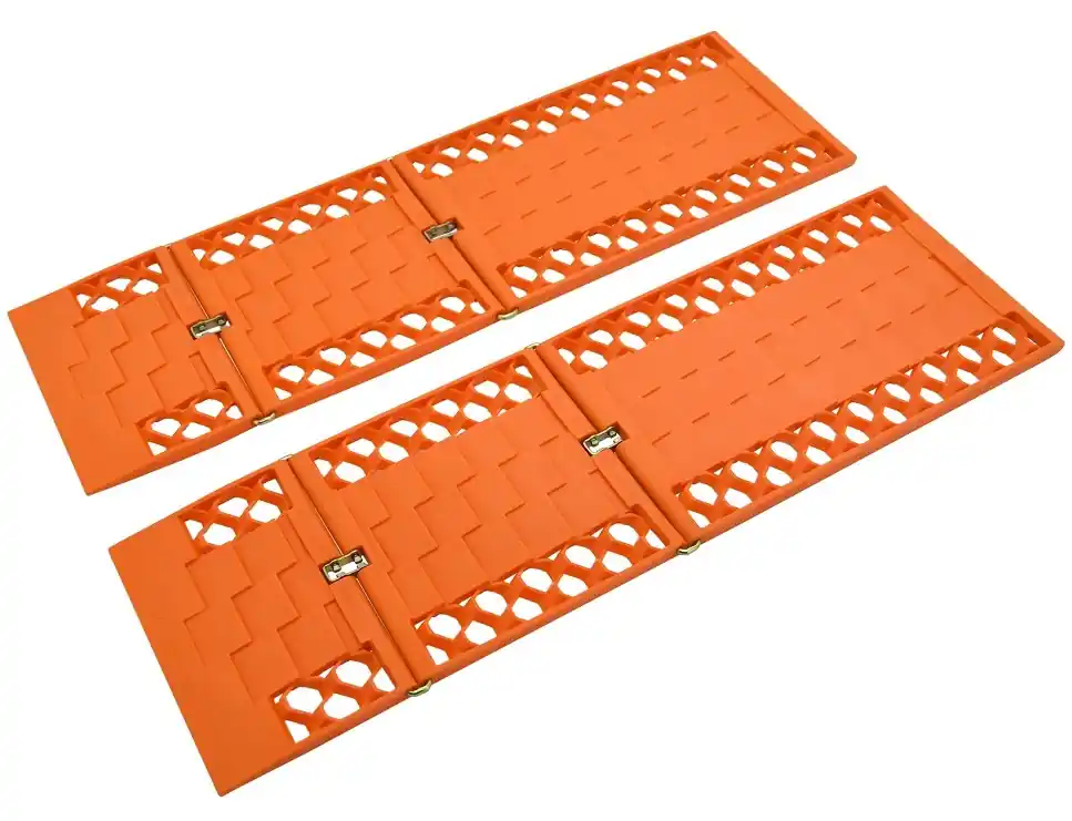 Cenově Výhodný Vyprošťovací skládací podložky ze sněhu COMPASS ORANGE, 2 ks