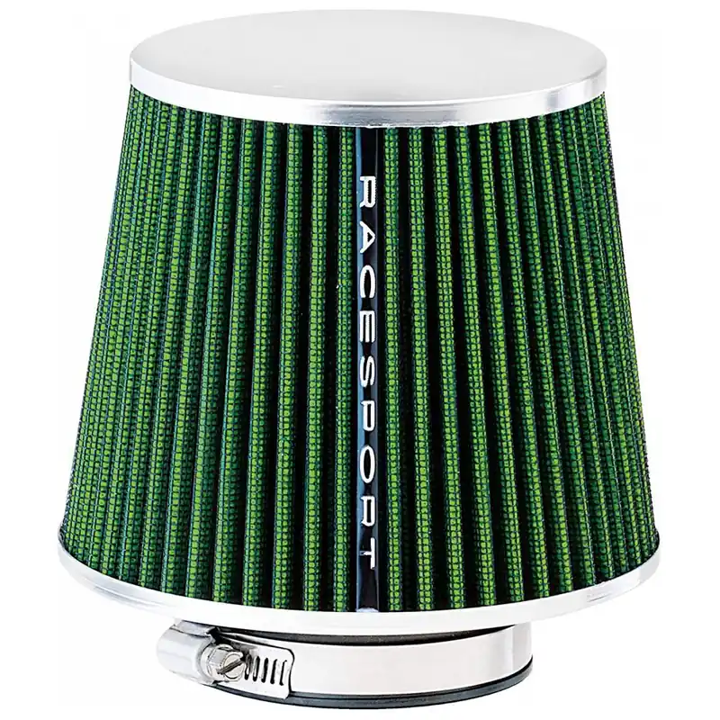 Bezpečná Platba Sportovní vzduchový filtr GREEN RACESPORT 60-77 mm - Sumex