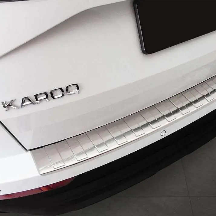 Nerezový kryt prahu zadních dveří Škoda Karoq Facelift (od roku 2022>) - Avisa 2/35563 Pouze Dnes