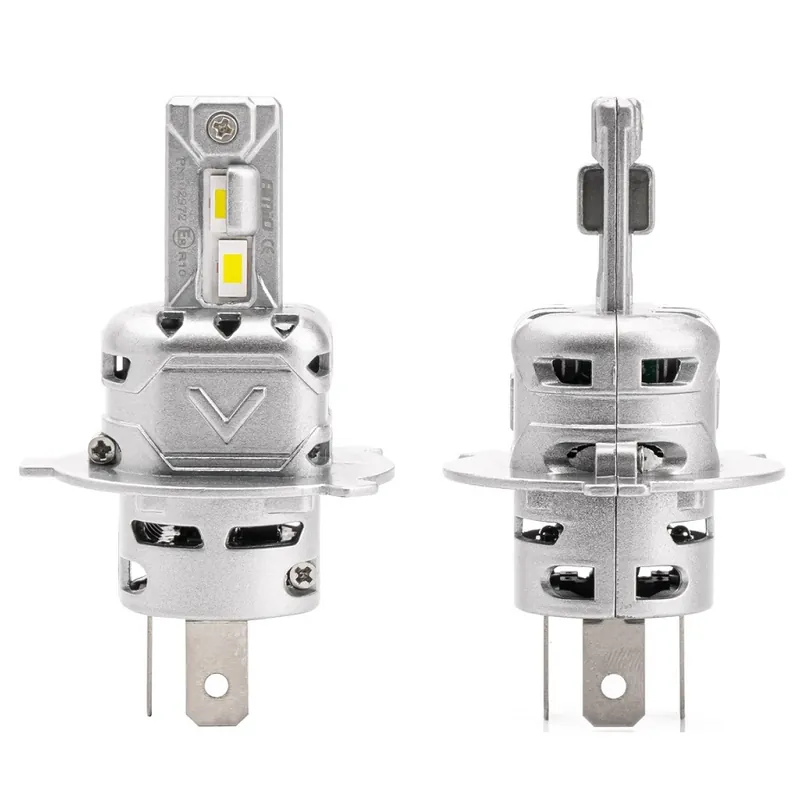 LED žárovky H4 AMIO LED X2 Series CAN-BUS, bílé 6500K 7920 LM, 2 ks Ihned K Objednání