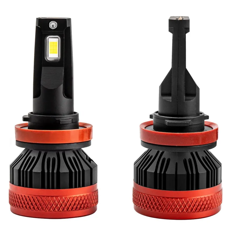 Jen Po Omezenou Doba LED žárovky H8 H9 H11 AMIO LED X3 Series CAN-BUS, bílé 6500K 9900 LM, 2 ks