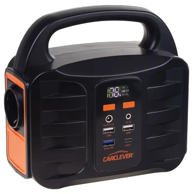 Cenově Výhodný Multifunkční nabíjecí stanice 42000 mAh, Li-Ion baterie, se zásuvkou 230V - Carclever