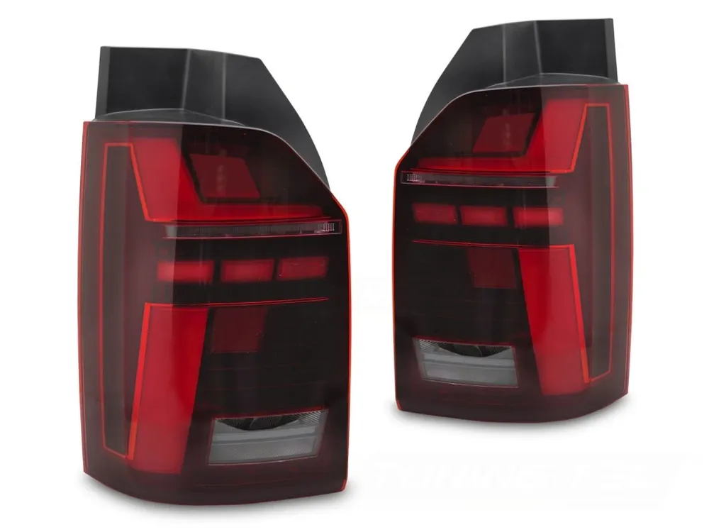Zadní světla VW T6 15-19 / T6.1 20-24 zad.výklopné dveře, červená LED SEQ Koupit Online