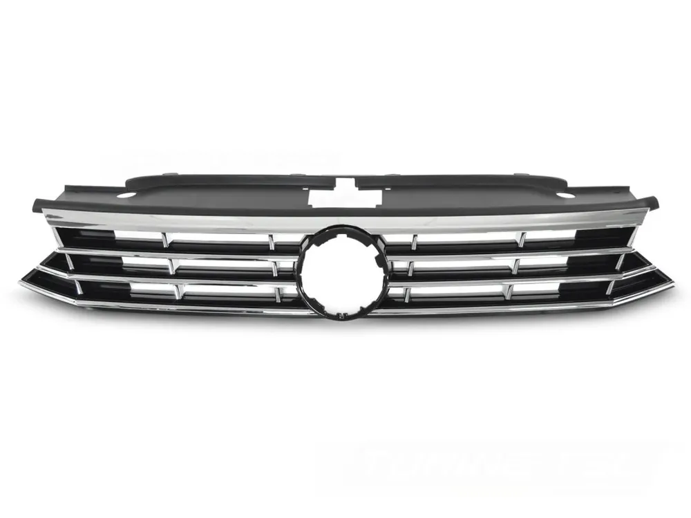 Přední maska VW PASSAT B8 14-19 černá-chrom Cenová Bomba