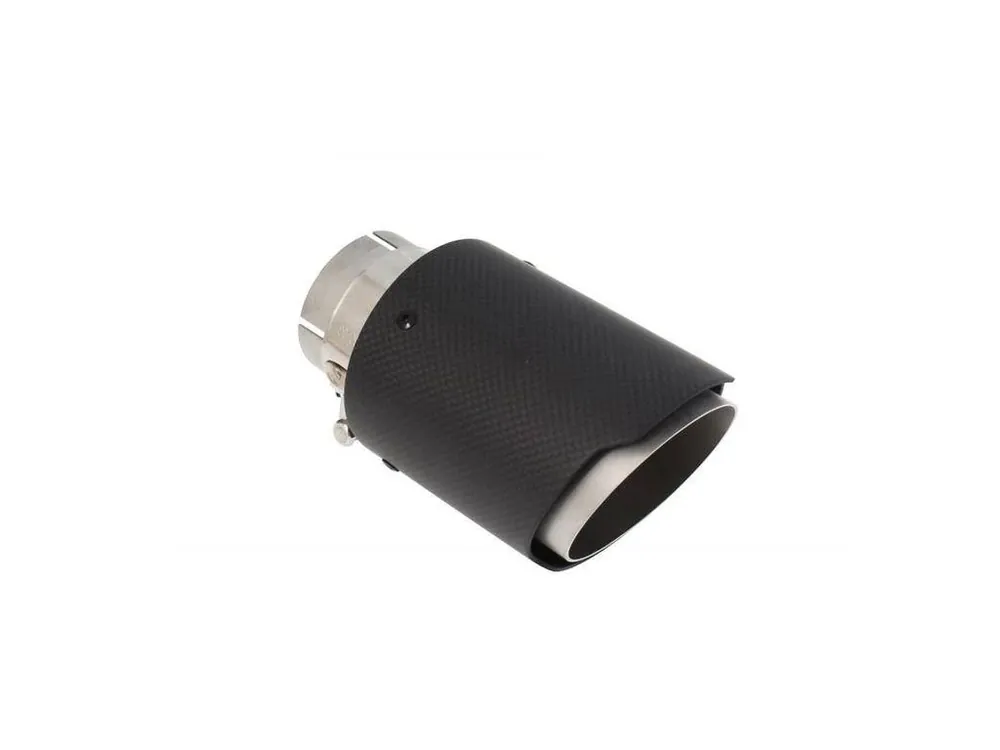 Vysoce Kvalitní Koncovka výfuku 1x89mm, vstup 57mm, karbonový matný