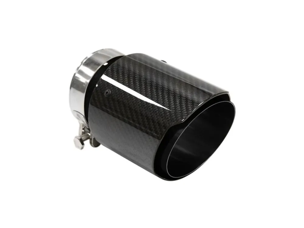 Cenový Hit Koncovka výfuku 1x101 mm, vstup 76 mm, karbonová lesklá