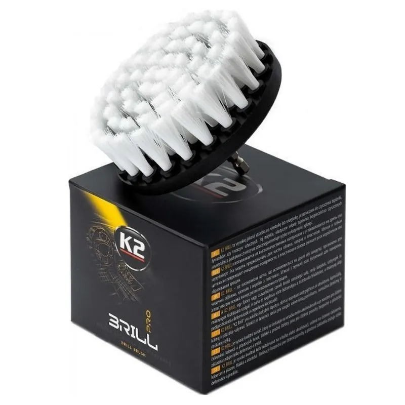 Originální Kartáč na čištění čalounění do AKU vrtačky K2 BRILL PRO