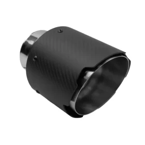 Akce Koncovka výfuku 1x114 mm, vstup 70 mm, karbonová matná