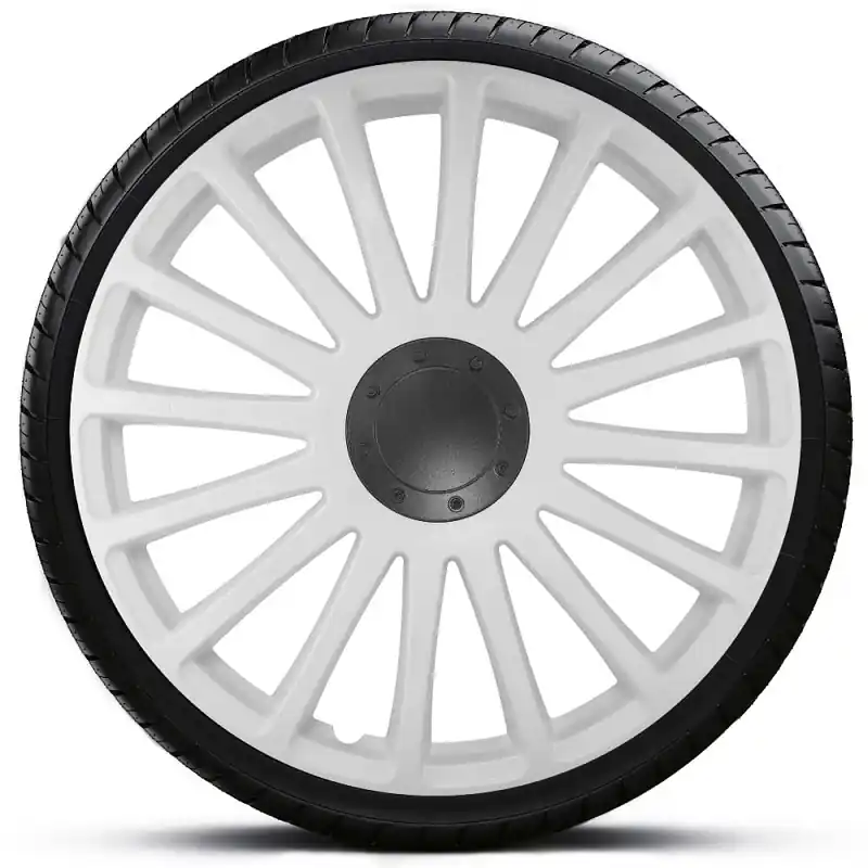 Poklice na kola - kryty kol Grand Prix White 16" - sada 4 ks - J-TEC Nejprodávanější