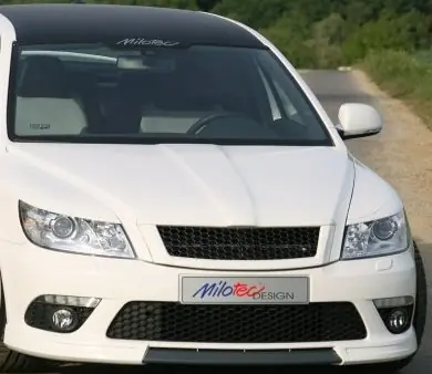 Sportovní maska s plastovou mřížkou Škoda Octavia II Facelift (2008 - 2013) Ihned K Objednání