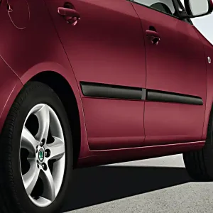 Nízká Cena Boční ochranné lišty dveří Škoda Fabia II (2006 - 2014) - originál KGA700001