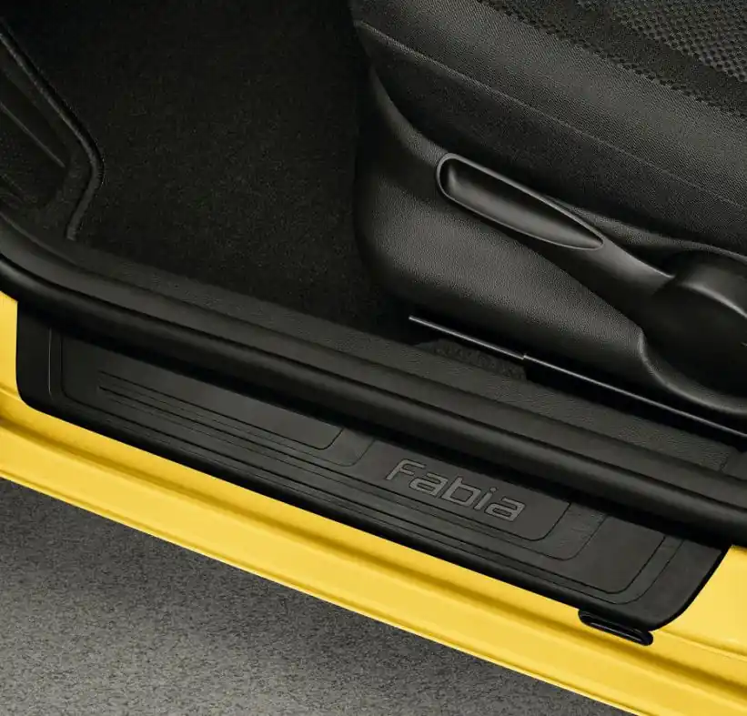 Prahové plastové lišty Škoda Fabia II (2006 - 2014) - originál KDA700001 Značkový