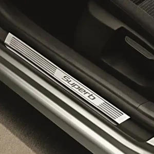 Prahové plastové lišty Škoda Superb II (2008 - 2015) - originál KDA800002 Přímo Od Výrobce