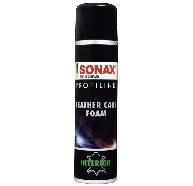 Značkový Pěna na čištění a ošetření kůže SONAX LEATHER CARE FOAM, 400 ml