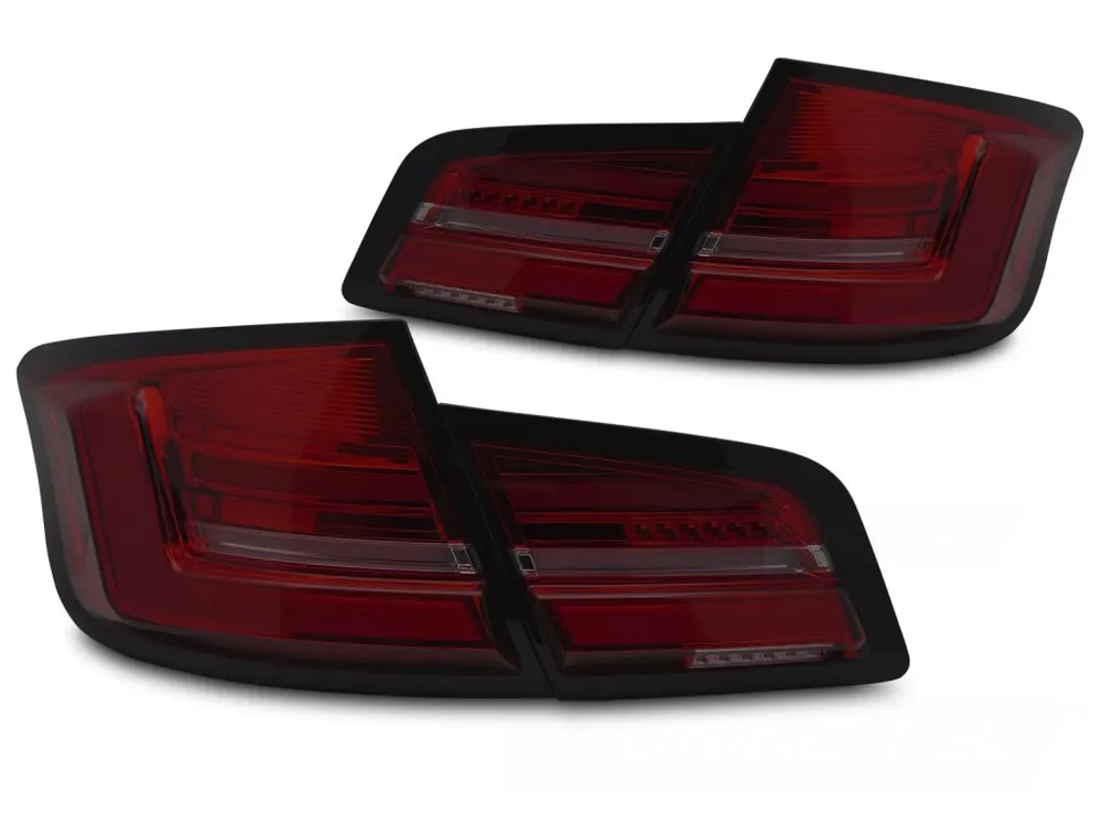 Zadní světla BMW F10 10-13 červená/kouřová LED SEQ Rychlé Dodání